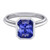 Isabella: Radiant Cut Sapphire Solitaire Ring .2.50ct Natural Sapphire