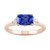Madrid: Exquisite Three .Stone Sapphire & Diamond Ring Madrid: Exquisite Three .Stone Sapphire & Diamond Ring