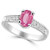 Florence: Vintage .Inspired Pink Sapphire & Diamond Ring