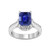 Florence: Exquisite Sapphire Engagement Ring .2.50ct Emerald
