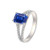 Florence: Exquisite Ceylon Sapphire & Diamond Engagement Ring .2.50ct Gemstone