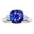 Vienna: Three .Stone Sapphire & Diamond Ring