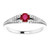 luxury ruby and diamond ring, AAA quality ruby jewelry, VS1 diamond accents, F color diamond ring, 14K white gold gemstone ring, natural earth-mined ruby, fine ruby engagement ring, split shank ruby ring, high jewelry ruby design, prestigious gemstone ring, investment-grade ruby jewelry, collector’s ruby and diamond ring, bespoke gemstone ring, sophisticated ruby fine jewelry, exquisite ruby statement ring