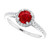 luxury ruby halo ring, AAA ruby and diamond ring, VS1 diamond gemstone ring, F color diamond jewelry, investment grade ruby ring, bespoke white gold ring, fine ruby and diamond jewelry, natural earth-mined ruby, prestigious gemstone ring, sophisticated halo ruby ring, 14K white gold fine jewelry, collector's ruby and diamond ring, heirloom quality ruby ring, exquisite gemstone engagement ring, high jewelry ruby design
