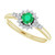 luxury emerald and diamond ring, natural green emerald jewelry, AAA quality emerald ring, VS1 diamond accents, F color diamond fine jewelry, two-tone 14K gold ring, bespoke gemstone engagement ring, investment-grade emerald, collector's gemstone jewelry, exquisite emerald and diamond design, heirloom-quality fine jewelry, high jewelry statement ring, sophisticated gemstone craftsmanship, rare earth-mined emerald, artisanal gold and emerald ring, prestigious gemstone collection