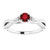 luxury ruby diamond ring, AAA ruby gemstone ring, VS1 diamond accent ring, F color diamond jewelry, natural earth-mined ruby, investment-grade gemstone ring, bespoke ruby and diamond ring, fine jewelry white gold, 14K white gold ruby ring, collector's gemstone ring, exquisite twisted shank ring, superior quality ruby jewelry, elegant diamond and ruby ring, sophisticated fine jewelry, high jewelry statement ring