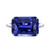 Madrid: Exquisite Sapphire Solitaire Ring .3ct Emerald