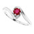 luxury ruby solitaire ring, AAA quality ruby jewelry, natural earth-mined ruby, 1 carat round ruby ring, fine gemstone jewelry, high jewelry ruby ring, 14K white gold ruby ring, investment grade ruby, prestigious solitaire gemstone ring, collector's ruby jewelry, exquisite red ruby ring, superior craftsmanship gemstone ring, bespoke ruby engagement ring, sophisticated gemstone solitaire, heirloom quality ruby ring