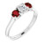 Isabella: Exquisite Diamond & Ruby Ring .2.40ct Natural Ruby