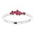 Burmese ruby band ring, AAA quality ruby jewelry, 1.40 carat natural ruby ring, luxury gemstone ring, fine ruby jewelry, heated Burma ruby ring, exquisite ruby band, 14K white gold ruby ring, sophisticated women's gemstone band, high jewelry ruby ring, collector's ruby band, prestigious ruby jewelry, handcrafted ruby ring, investment-grade gemstone jewelry, elite ruby ring design