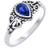 Florence: Antique .Inspired Sapphire Ring