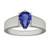 Vienna: Solitaire Ceylon Sapphire Ring .1.50ct Pear