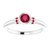 luxury ruby ring, 1 carat ruby jewelry, AAA quality ruby, natural earth-mined ruby, bezel set ruby ring, milgrain fine jewelry, 14K white gold ruby ring, sophisticated gemstone jewelry, heirloom ruby ring, collector's ruby piece, investment grade ruby, artisan crafted gemstone ring, high jewelry ruby design, exquisite ruby women's ring, bespoke fine jewelry