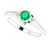luxury emerald and diamond ring, VS1 diamond three-stone ring, F color diamond jewelry, AAA quality emerald ring, natural earth-mined emerald, fine gemstone jewelry, 14K white gold emerald ring, bespoke emerald and diamond ring, investment-grade gemstone ring, sophisticated women's jewelry, exquisite emerald engagement ring, collector's gemstone jewelry, high jewelry emerald ring, handcrafted fine jewelry, elegant three-stone ring