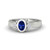 Madrid: Exquisite Ceylon Blue Sapphire &amp; Diamond Ring .1.70ct Natural Sapphire