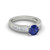 Vienna: Exquisite Sapphire & Diamond Ring .2.25ct Total Gemstone Weight