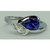 Vienna: Infinity Design Tanzanite & Diamond Ring .2.25ct Pear Vienna: Infinity Design Tanzanite & Diamond Ring .2.25ct Pear