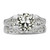 Madrid: Exquisite Engagement Ring Set With Old Miner Diamonds .9ct Round Diamonds