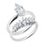 Vienna: Exquisite Marquise Diamond Bridal Set .2.50ct Natural Diamond
