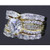 luxury diamond bridal set, VS1 clarity engagement ring, F color diamond wedding set, 6 carat diamond ring set, natural earth-mined diamonds, bespoke bridal jewelry, high jewelry wedding rings, investment-grade diamond set, 14K yellow gold bridal rings, round and baguette diamond set, fine diamond engagement rings, collector's wedding jewelry, prestigious bridal ring set, certified diamond engagement set, exquisite diamond wedding jewelry