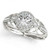 Victoria: Exquisite Diamond Anniversary Ring .1.10ct Round Brilliant Diamond