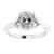 Victoria: Old Mine Cut Diamond Anniversary Ring .3.50ct Oval Diamond