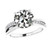 Isabella: Exquisite Anniversary Ring With Twisted Shank .4ct Old Miner Cut Diamond Isabella: Exquisite Anniversary Ring With Twisted Shank .4ct Old Miner Cut Diamond