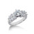 Madrid: Exquisite Diamond Anniversary Ring Set .2.50ct Round Brilliant Diamonds