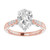 Florence: Exquisite Anniversary Ring With Old Miner Diamonds .4.50ct Pear & Round Cut Diamonds