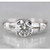 Vienna: Round Diamond Engagement Ring .1.75ct Center Diamond