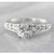 Isabella: Exquisite Diamond Engagement Ring .1.50ct Center Diamond
