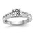 Victoria: Exquisite Engagement Ring With Rare Old Mine Diamond .2.75ct Round Old Miner Diamond