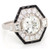 natural diamond engagement ring, 5 carat old mine cut diamond, VS1 center diamond ring, VVS1 side diamond jewelry, F color diamond engagement ring, black onyx and diamond ring, AAA quality black diamond, vintage-inspired engagement ring, heirloom-quality diamond ring, 14K white gold fine jewelry, bespoke engagement ring, collector’s diamond ring, certified natural diamond jewelry, luxury bridal jewelry, investment-grade diamond ring, exclusive engagement ring design, high jewelry craftsmanship, prestigious diamond solitaire, rare old mine cut diamond, sophisticated diamond and onyx ring
