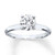 Vienna: Solitaire Diamond Engagement Ring .1.00ct Round Brilliant Diamond
