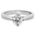 Paris: Timeless Solitaire Diamond Ring .1.00ct Round Diamond