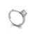 Diana: Bespoke Solitaire Diamond Ring .1ct Genuine Round Diamond