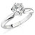 Vienna: Solitaire Diamond Ring .1ct Round Cut Diamond