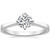 Vienna: Solitaire Diamond Wedding Ring .1ct Round Cut