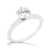 Vienna: Diamond Solitaire Ring .1.00ct Round Brilliant Diamond