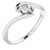 Vienna: Solitaire Diamond Engagement Ring .0.50ct Round Diamond