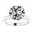 Isabella: Exquisite Solitaire Ring With Old Mine Cut Diamond .4.50ct Round Diamond