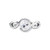 Vienna: Old Mine Cut Diamond Solitaire Ring .1ct Natural Diamond