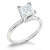 Vienna: Solitaire Diamond Wedding Ring .2.25ct Princess Cut Diamond Vienna: Solitaire Diamond Wedding Ring .2.25ct Princess Cut Diamond