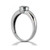 Madrid: Exquisite Diamond Solitaire Ring .4.02ct Round Brilliant Cut