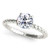 Florence: Vintage .Inspired Diamond Solitaire Ring