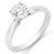 Victoria: Timeless Solitaire Diamond Ring .1.75ct Round Brilliant Diamond