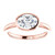 luxury oval diamond ring, 4 carat solitaire diamond, bezel set diamond ring, F color diamond jewelry, VS1 clarity diamond ring, natural earth-mined diamond, fine rose gold jewelry, 14K rose gold solitaire, investment-grade diamond ring, certified diamond jewelry, bespoke engagement ring, high jewelry statement piece, collector’s diamond ring, exclusive diamond solitaire, prestigious diamond craftsmanship