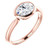 Vienna: Solitaire Diamond Ring .4ct Oval Diamond