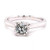 Victoria: Antique .Inspired Solitaire Ring With Old Mine Cut Diamond