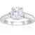Victoria: Hieno Solitaire -kihlasormus .2.00 ct pyöreä loistava timantti